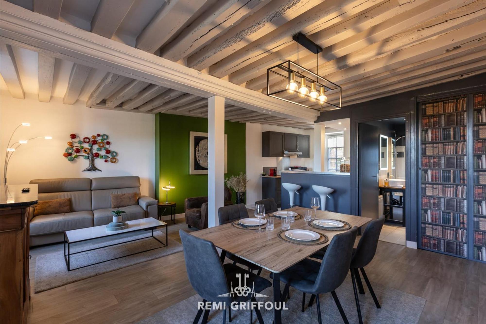 The Lighthouse Charming Apartment Beach & City Center 2-4 Pers Honfleur Exterior foto